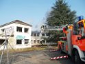 Feuer in leerstehenden Firmengebaeude Koeln Ostheim P10
